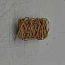 CHGCRAFT 2mm 164ft(50m) Floral Iron Bind Stem Wire Paper Wrapped Rattan Rope Rustic Paper Twine for Flower Bouquets Wedding Gift Wrap Weaving Basket Vase Christmas Decoration, Light Brown