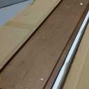 Gashell Wire Shelf Covers, Bamboo Wire Rack Covers for Pantry, Closet (5pcs, 28" W x 12" D)