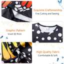 Funnycokid Girls Dress Size 4-13 Long Sleeve Kids Clothes