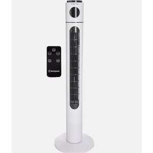 Westinghouse 42'' Tower Fan with Remote and Digital Control Panel - 80° Osc