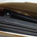 Yicensen 1.6 Inch Bunkie Board Full Low Heavy Duty Metal Box Spring Full Size Bed Base, Sturdy Mattress Foundation, Easy Assembly, Noise Free, Black