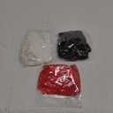 Justgoo Womens Sexy Thongs Lace Panties Underwear Low Rise Plus Size Underpants Pack of 1-3 (Large)