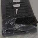 BEQHAUSE Stair Landing Rug Non-Slip 30"x30",Square Stair Landing Mats for Stair Washable,Carpet Stair Treads Matching Mats for Wooden Steps Indoor Landing Rugs Surface Polyester TPE Backing,Dark Grey