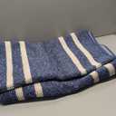 COSY HOMEER Long Kitchen Floor Mats for in Front of Sink Super Absorbent Kitchen Rugs and Mats 24"x79" Non-Skid Kitchen Mat Standing Mat Washable,Polypropylene,Blue,Frame