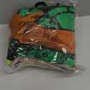 Nickelodeon Ninja Turtles Adult Michelangelo costume and Accessories (One Size, Multi-colored)