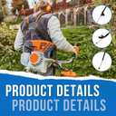 Throttle Cable Compatible with Stihl fs56rc fc56 FS70r fs50 KM56rc fs56r String Trimmer/Weed Trimmer(L:16-1/4")