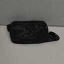 Belt bag Fanny pack crossbody bags for women Everywhere belt bag (black)