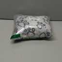 LOKOZ 2 Pack Dog Blanket for Small Medium Dogs, Soft Washable Fleece Pet Blankets with Paw Print, Puppy & Cat Blanket for Bed Couch Sofa, 24"x32"