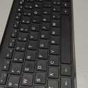 Arteck HB192 Universal Bluetooth Keyboard Multi-Device Stainless Steel Full Size Wireless Keyboard for Windows iOS Android Computer Desktop Laptop Surface Tablet Smartphone Rechargeable Battery