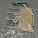 Jewelry Organizer Stand, Jewelry Holder, Lengnoy 4 Tier Earring Holder with 48 Holes and 6 Hooks Necklace Organizer Wood Box for Necklace Bracelet Earring Ring, White (11 IN)