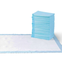Basics Puppy Pads with QuickDry 5Layer LeakProof Design for Potty Training, XLarge Size 28 x 34 Inch, Pack of 40, Blue & White