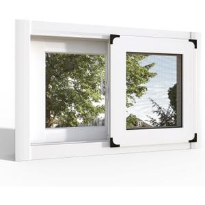 Basement Window for House, 23.62 x 35.43IN Aluminum Sliding Window