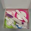 Amoboo Pom pom Maker, 4 Sizes Pom-pom Maker Fluff Ball Weaver Needle Craft DIY Wool Knitting Craft Tool Set for Kids and Adult (4)