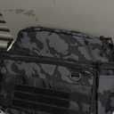 GOBUROS Gun Range Bag for 4 Handguns,Tactical Pistol Range Bag with 2 Ammo Storage Pouches & 6x Magazine Slots, Gun Duffle Bags with Lockable Zipper for Shooting Range Outdoor Hunting (Camo)