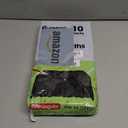 Pureegg Plastic Table Cloth Disposable 10 Pack, 54 x 108 Inch Table Cloths, Halloween Party Decorations, Summerween Decor, Halloween Tablecloths, Rectangle, Plastic Cover, Leakproof & Sturdy, Black