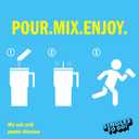 SINGLES TO GO! Skittles Singles To Go Tropical Flavors Variety Pack, Powdered Drink Mix, Strawberry Starfruit, Mango Tangelo, Kiwi Lime, Pineapple Passionfruit, 1 Box (30 Single Servings)