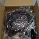 LONPOO CD Player Portable Boombox with FM Radio/USB/Bluetooth/AUX Input and Earphone Jack Output, Stereo Sound Speaker & Audio Player,Black