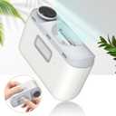 2025 Upgraded El Rechargeable for Baby, Kids, Adults, Seniorss Automatic Nail Trimmer with LED Light & Clip Storage - USB Rechargeable for Baby, Kids, Adults, Seniors