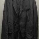Leadtex 1920's Gangster Costume for Men,Mob Boss Costume for Men,Pinstriped Halloween Suit Include Jacket,Pants and A Tie, XL