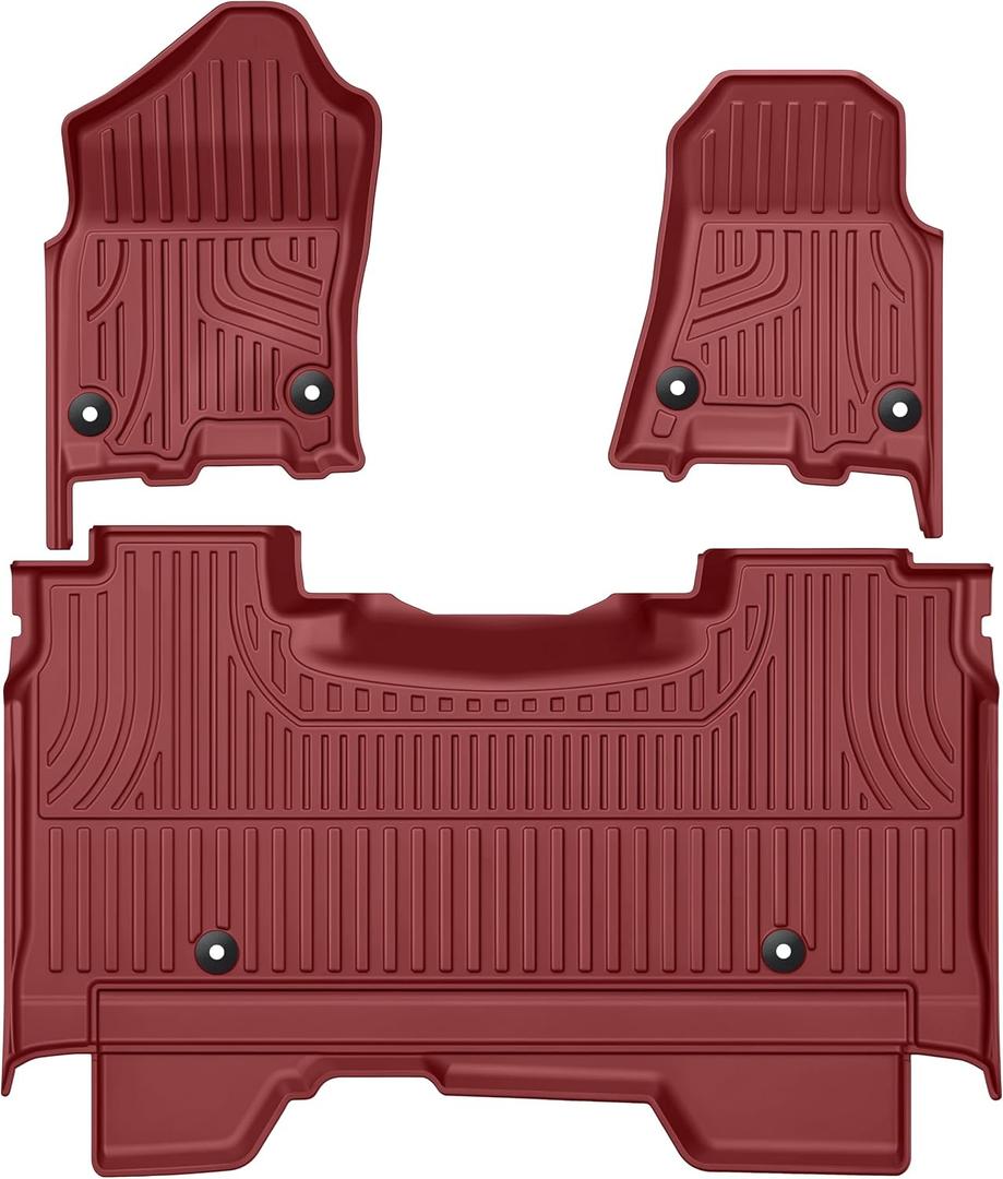 Floor Mats for 2019-2024 Dodge Ram 1500 Crew Cab New Body