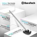 DURATECH 11" Basin Wrench, Sink Wrench, Adjustable Tap Nut Spanner Basin Spanner, Capacity of 3/8" to 1-1/4" for Fixing Back and Union Nuts Under Sink