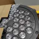 U`King LED Par Lights DJ Stage Light RGB 36 LED with Sound Activated Remote Control DJ Uplighting for Wedding Party Club Christmas Stage Lighting (8 Packs)