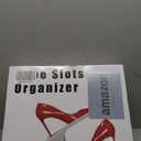 Shoe Slots Organizer - 20 Pack Shoe Stackers, 50% Space Savers, 4 Levels Adjustable Rack, White
