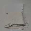 NIBESSER Knit Christmas Tree Collar White 30 Inches Ivory Tree Skirt Ring Tree Basket Plastics Sheets with Collar Cover Holiday Home Party Christmas Tree Decoration Xmas Ornaments