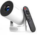 Magcubic Mini Projector with WiFi 6 and Bluetooth 5.4, Portable Projector 4K Support, 5W Soundbase Speaker, Auto Vertical Keystone 180°Rotatable Smart Proyector for Movie Home Outdoor