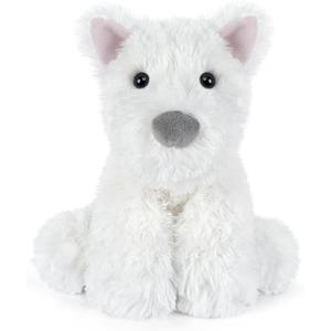 SuzziPals Coolable & Heatable West Highland White Terrier Dog Stuffed Animals for Kids & Adult, Westie Puppy Plush Toys Microwavable Heating Pad for Soothing & Period, Lavender Plushies for Anxiety
