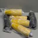 SIUQ 12 oz Coffee Cups-90 Pack Disposable Coffee Cups with Lids and Straws, Insulated Ripple Wall To Go Paper Coffee Cup for Coffee, Hot Chocolate and Hot Tea Drinks - Champagne