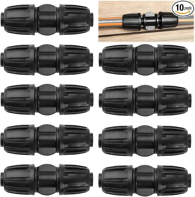 Amazon.com : YENOVO 1/2" Irrigation Fittings End Plugs, 10 Pack Drip Tubing Connectors for 16mm Drip Tubing, Durable, Leak-Proof, Tool-Free Installation for Garden Watering System (Drip Irrigation Fittings, 10) : Patio, Lawn & Garden