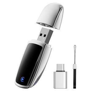 Wireless CarPlay Adapter for Apple iPhone, Converts Wired Connections to Wireless CarPlay, Zero delay, Plug-and-Play, Compatible with Apple iPhone iOS 10+ Systems and Various Vehicles（Silver White）