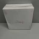 ejonirinjonir EI 60pcs Blue Plastic Plates,Dispoable Heavy Duty Plastic Plates with Gold Rim,Baby Blue 10" Dinner & 7" Dessert Plate,Fancy Elegant Plate for Party,Birthday,Afternoon Tea