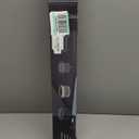 EXF Linear Shower Drain 28 Inch Matte Black with Reversible Flat & Tile Insert Cover, Stainless Steel Rectangle Shower Floor Drain with Hair Catcher, Adjustable Feet