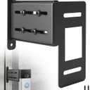 Adjustable Doorbell Extender Fits for Ring Doorbell 2nd Gen, Heavy Duty Stainless Steel Brick Wall Mount Extension, 3.55.9 Inch Telescoping Design for Wider View
