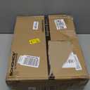 SONGMICS Pack of 50 Coat Hangers, Heavy-Duty Plastic Hangers, Clothes Hangers, White and Dark Gray UCRP020W02