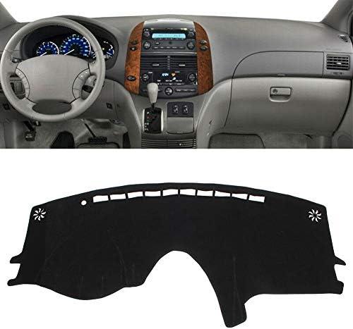 GZYF Car Auto Interior Dashboard Cover Dashboard for Toyota Sienna 2004-2010