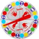 Indoor Family Sports Kids Funny Multiplayer Board Twister Game with Good Price