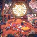 Buffalo Games - Bonjour - Brittnie Ortega - Messy Room - 500 Piece Jigsaw Puzzle for Adults - Challenging Puzzle Perfect for Game Nights - Finished Size is 21.25 x 15.00