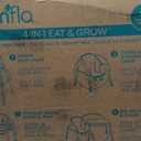Evenflo 4-in-1 Eat & Grow Convertible High Chair,Polyester (Pop Star Gray)