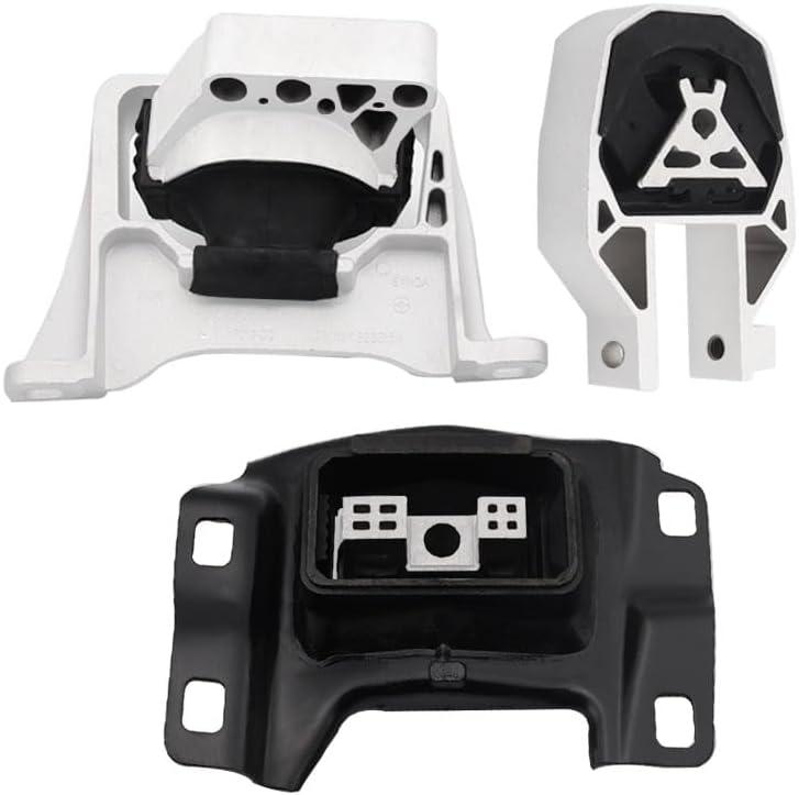 Engine Motor and Transmission Mount Compatible with 2013-2019 Escape Turbocharged 2.0L & 2013-2019 Escape 2.5L & 2014-2022 Transit Connect 2.5L 3-Piece Set A5612 A5631 A5520