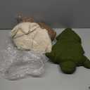 Anglechic 3 Pcs Christmas Pillows Neutral Christmas Tree Decorative Throw Pillows Xmas Tree Stuffed Wool Pillows Soft Xmas Plush Cushion for Sofa Couch Bedroom Livingroom