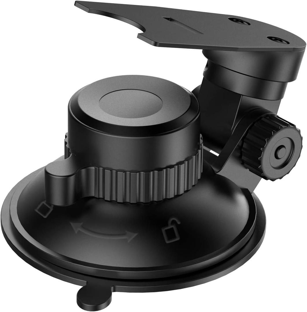 Radar Detector Mount - Car Mounting Bracket Suction Cup Holder for Windshield and Dashboard - Compatible With Escort Passport, Beltronics Vector, Rocky Mountain, Phantom-T