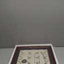 Diploma Frame 14x17 with Black Mat Fits Document, Certificate or 16x20 Picture without Mat, 17x14 Cherry Red Frame for Wall Mounting