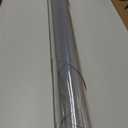 52 Inch Round Clear Dining Room Table Cover Easy Clean Waterproof Plastic Vinyl Table Cloth Protector Wood Furniture Surface Protection Heat Resistant Desk Pad Mat for Coffee End Side Table (Round Upgraded Clear 1.5mm)