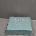 Sophisticated Jewelry Chest Space Saving Storage Case Multitiered Plush Jewelry Container for Women Girls (Blue)