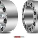 ECCPP 2PCS 3 inch Wheel Spacers 8 Lug 8x6.5 to 8x6.5 fits for Chevrolet Silverado 1500 HD for Chevrolet Silverado 2500 HD for Chevrolet Silverado 3500 for Suburban 2500 for Ram 2500 3500