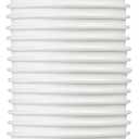 Amazon Basics Disposable Paper Cups for Hot and Cold Beverages, 12 ounces, White, 1000 Count