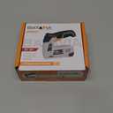 BATAVIA Electric Staple Gun, 2-in-1 Cordless Brad Nailer & Stapler Kit with 2000Pcs Nails & Staples, 4V Lithium-ion Rechargeable Nail Gun for Upholstery, Wood Working, DIY Home Projects (Grey)